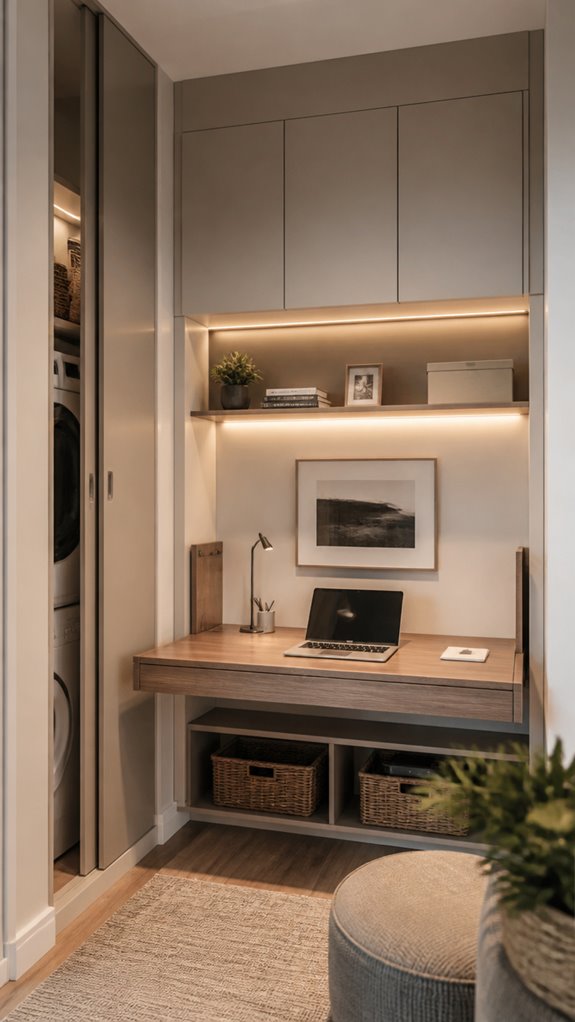 concealed office storage solutions