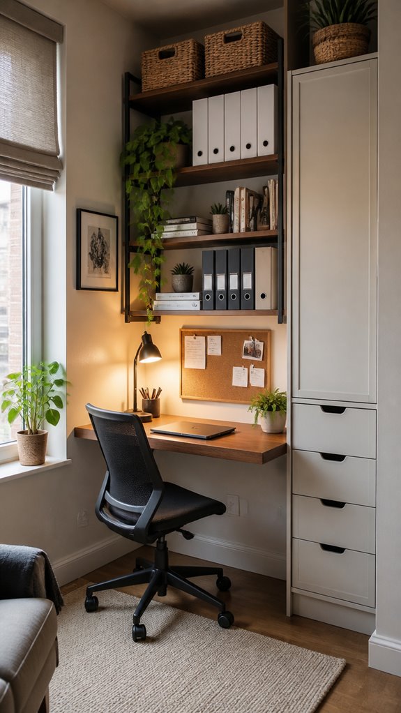 consistently declutter and organize