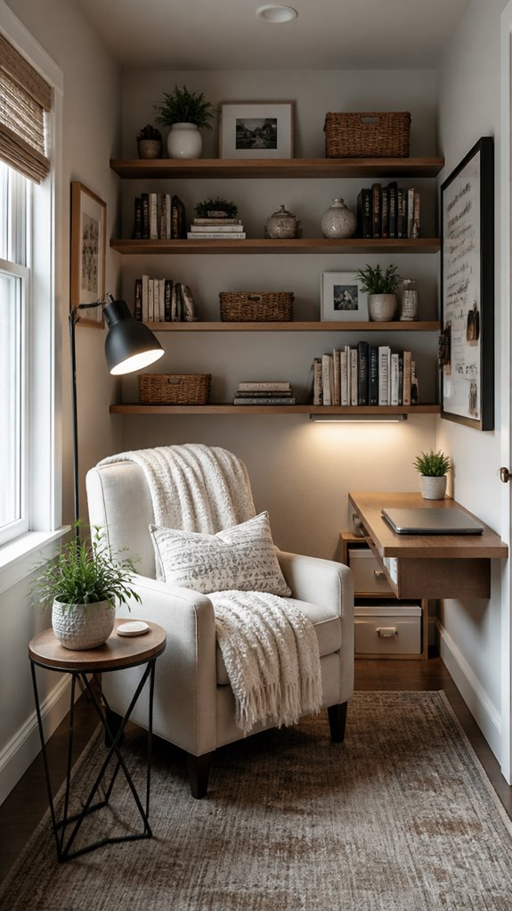 cozy compact inviting space