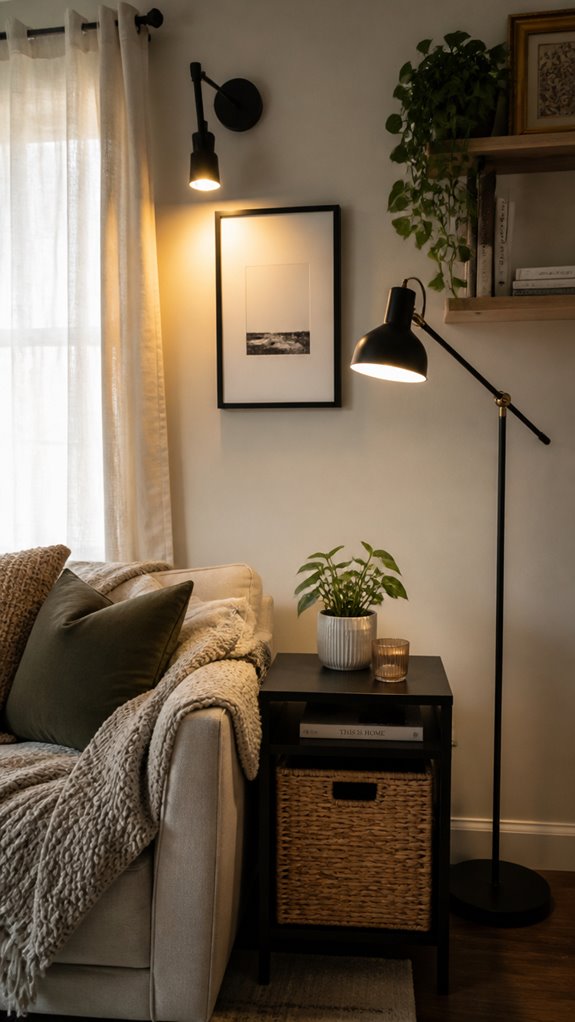 create inviting layered lighting