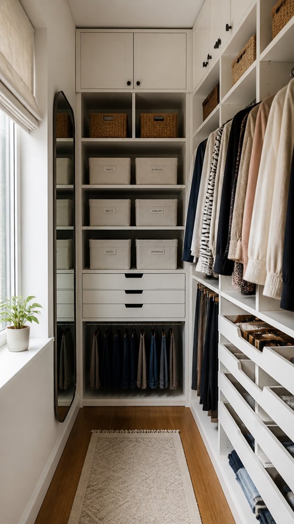 custom closet organization tips