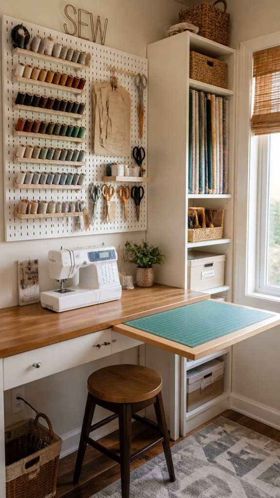 define sewing cutting zones
