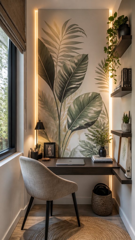 enhance space with visuals