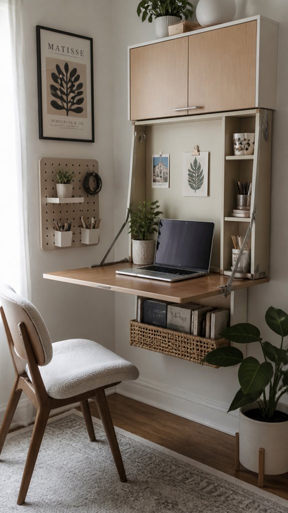 flexible foldaway workspace