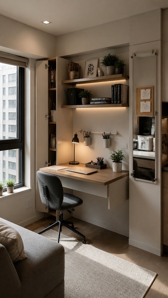 flexible space saving fixtures