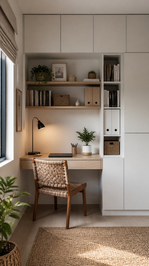 hidden storage for organization