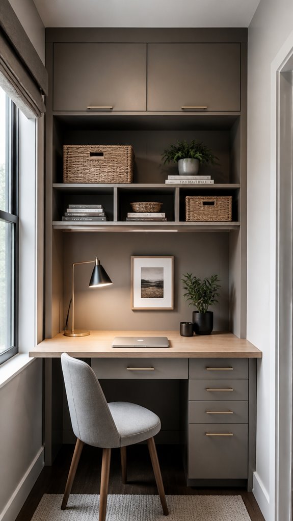 hidden storage for organization