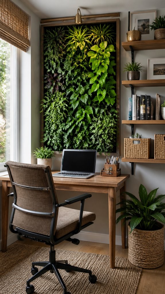 indoor greenery enhances focus