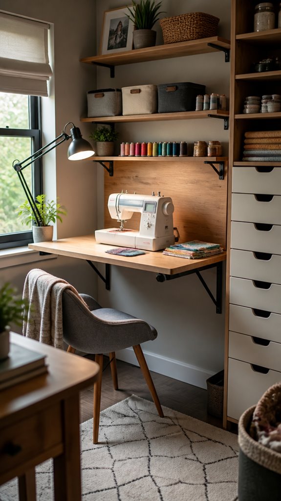 maximize space with multi functional furniture