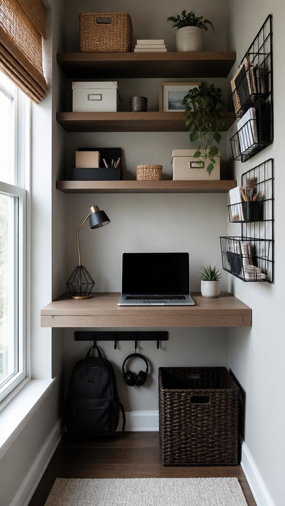 maximize vertical storage space