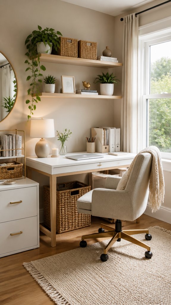 neutral hues and consistent materials