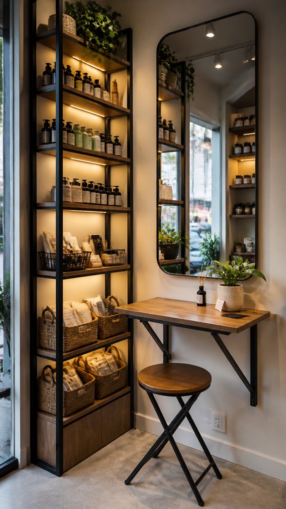 optimize small retail space