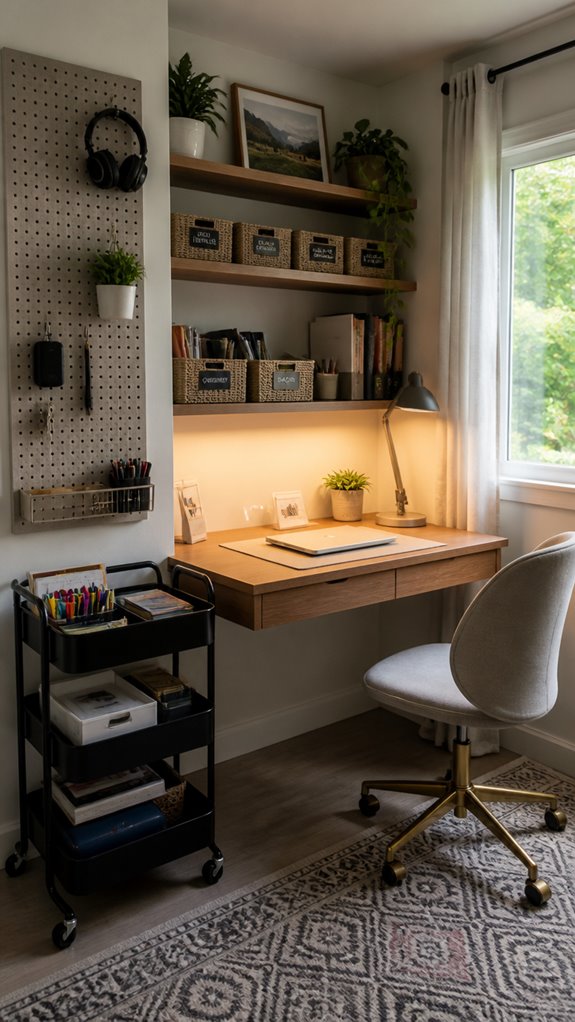organized efficient office zones