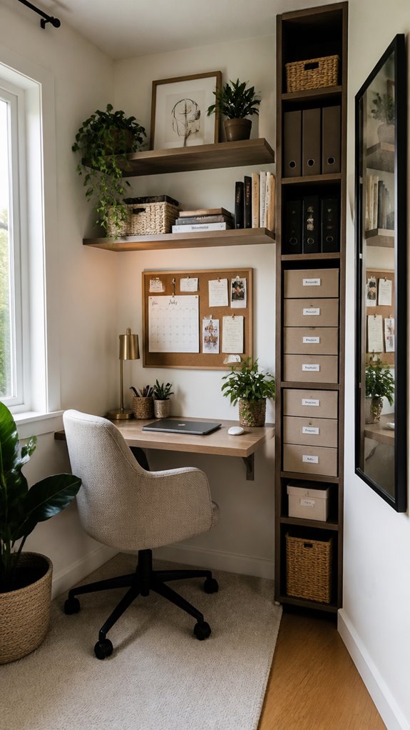 regularly declutter and reassess