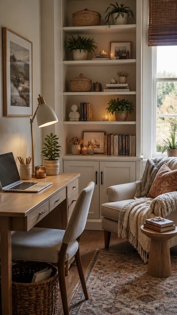 seasonal decor enhances small spaces