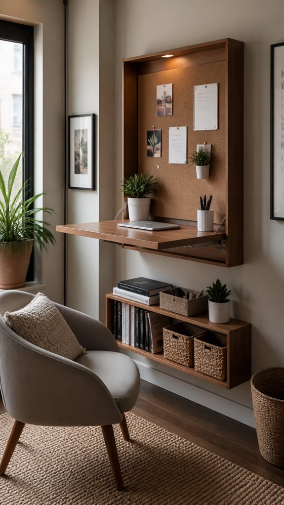 slide out compact workspace