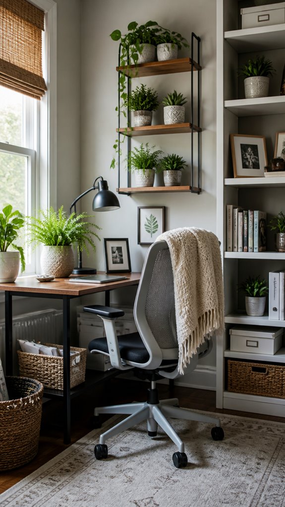 small plants enhance creativity