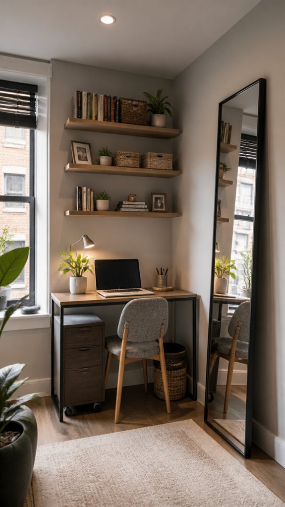 small space functional desk