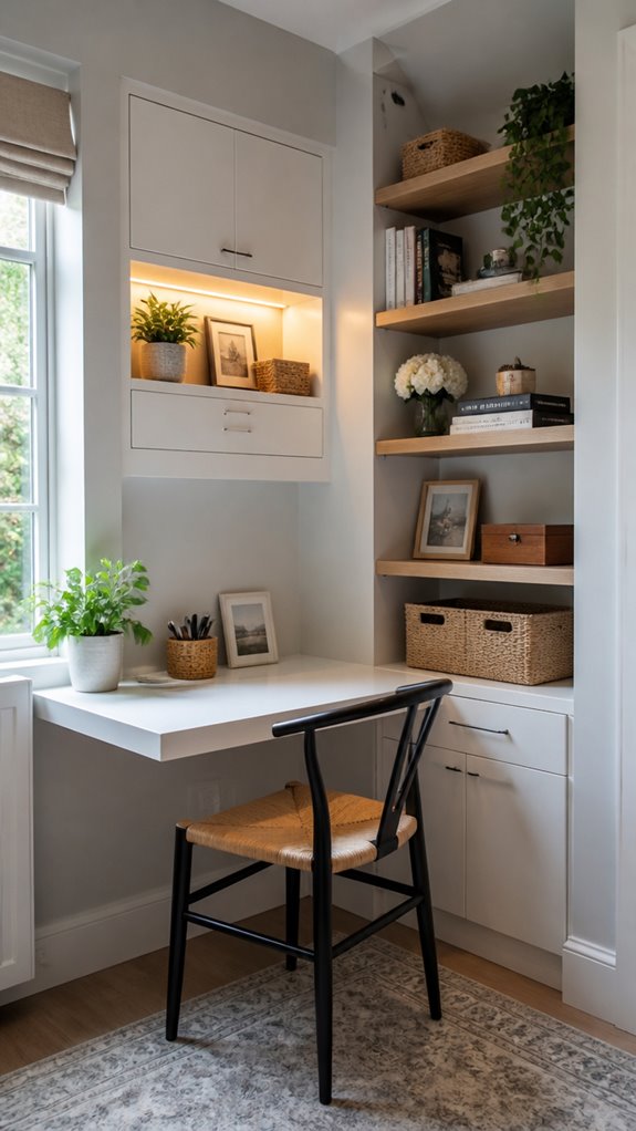 space saving wall storage