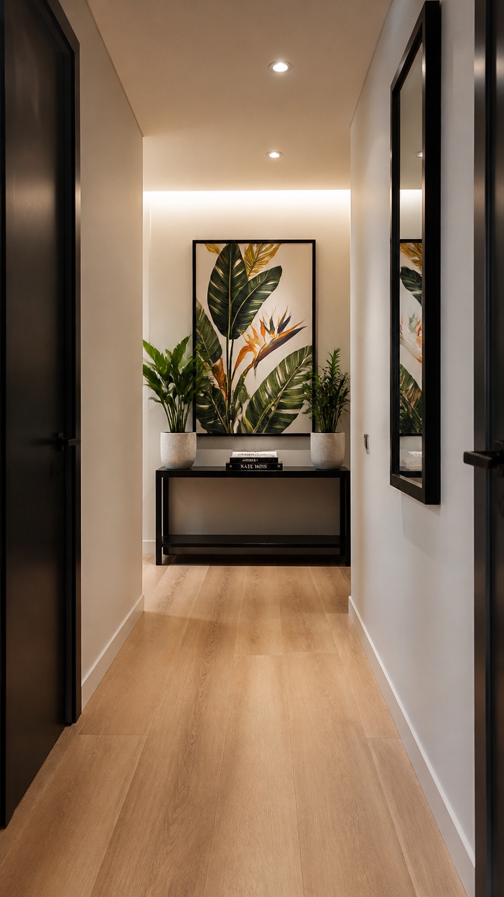 artwork plants visual focus