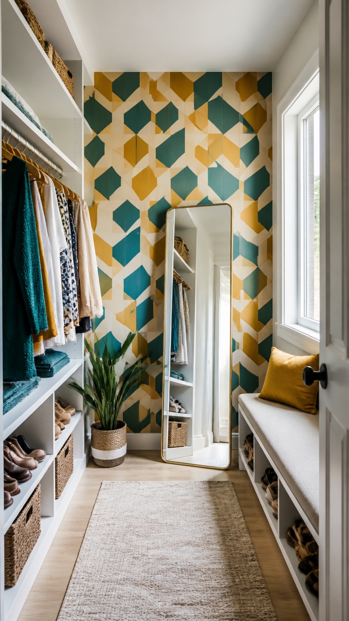 bold patterns create visual interest