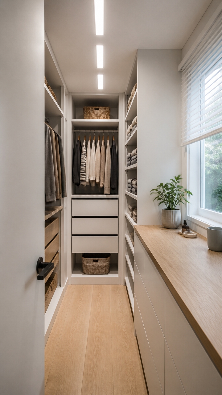 bright efficient closet lighting