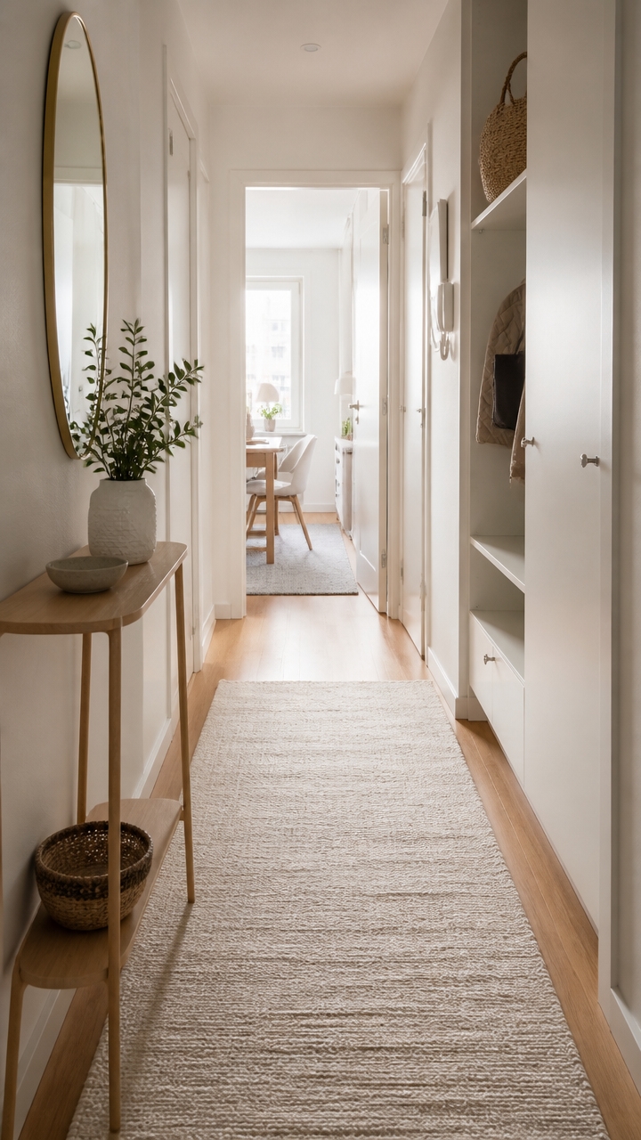brighten narrow hallways effortlessly