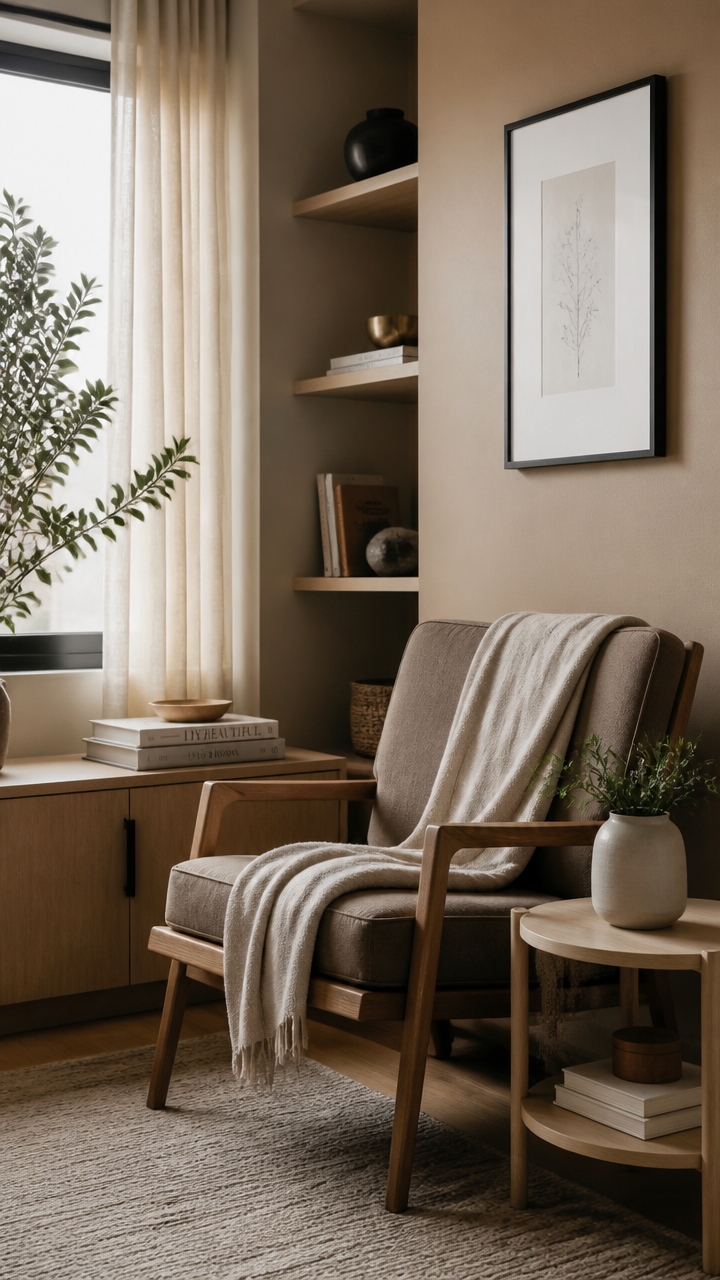 calm natural neutral tones