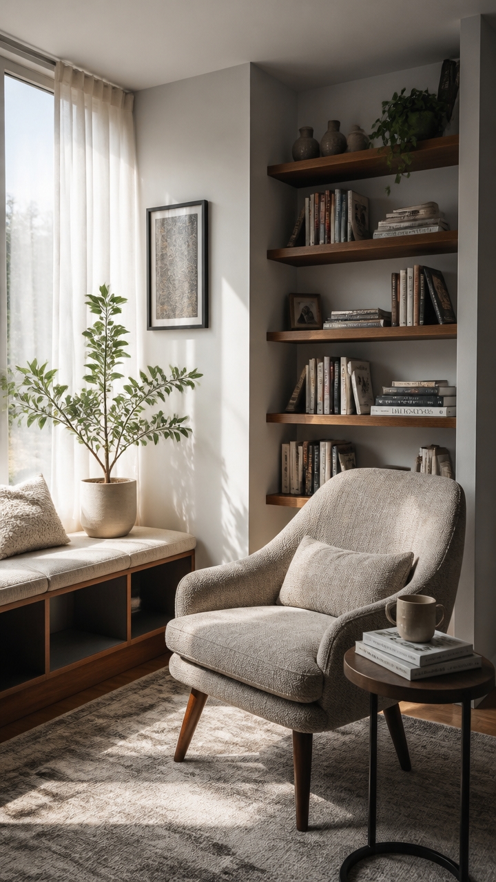 comfortable space saving seating