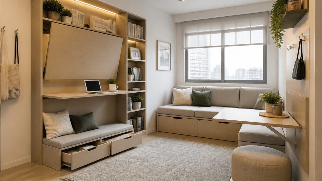 compact home organization tips