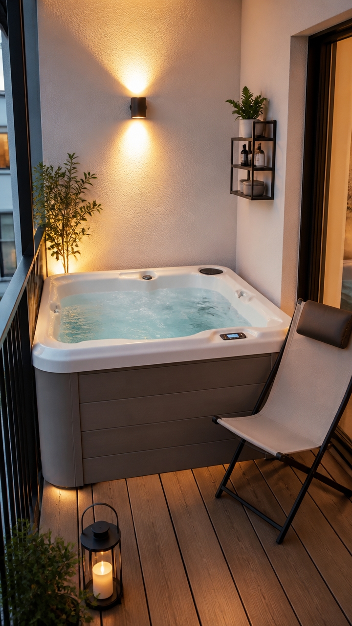 compact hot tub options