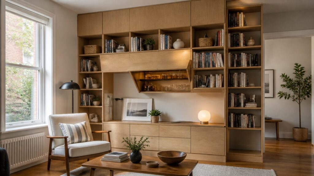 compact library design tips