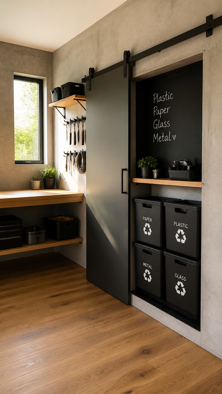 compact stackable waste containers