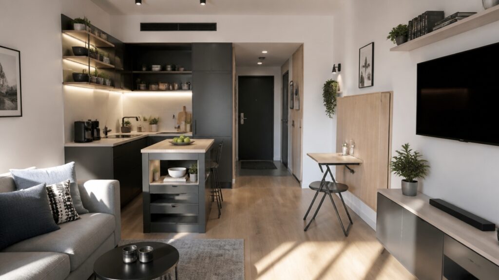 compact tiny home inspiration