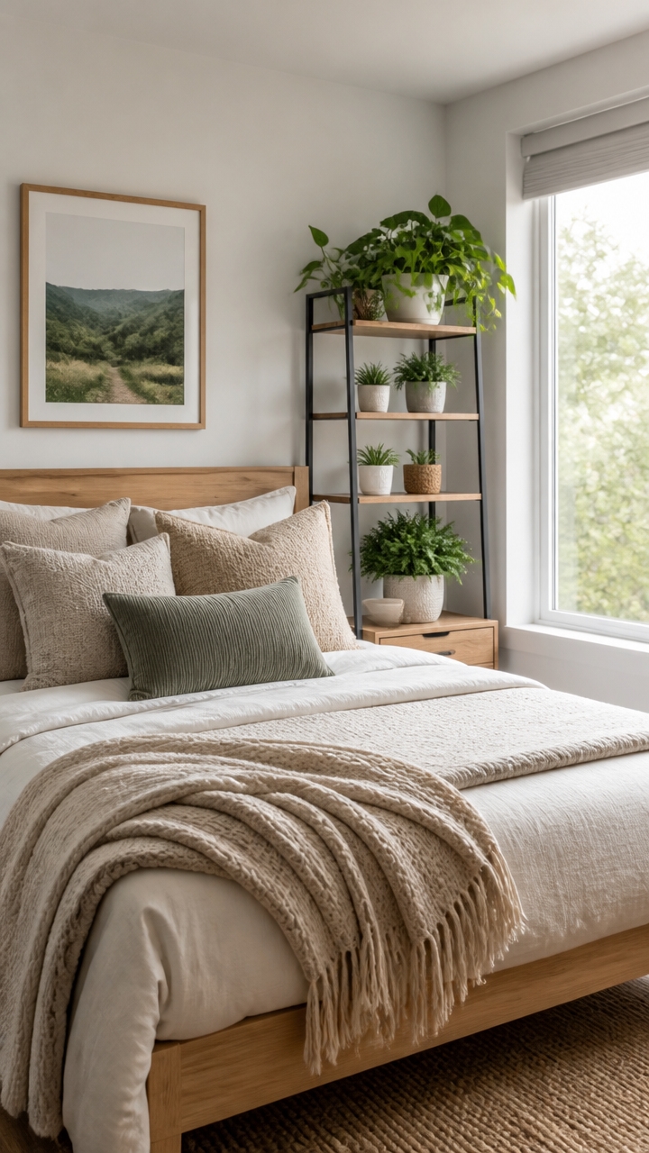 cozy layered textured decor