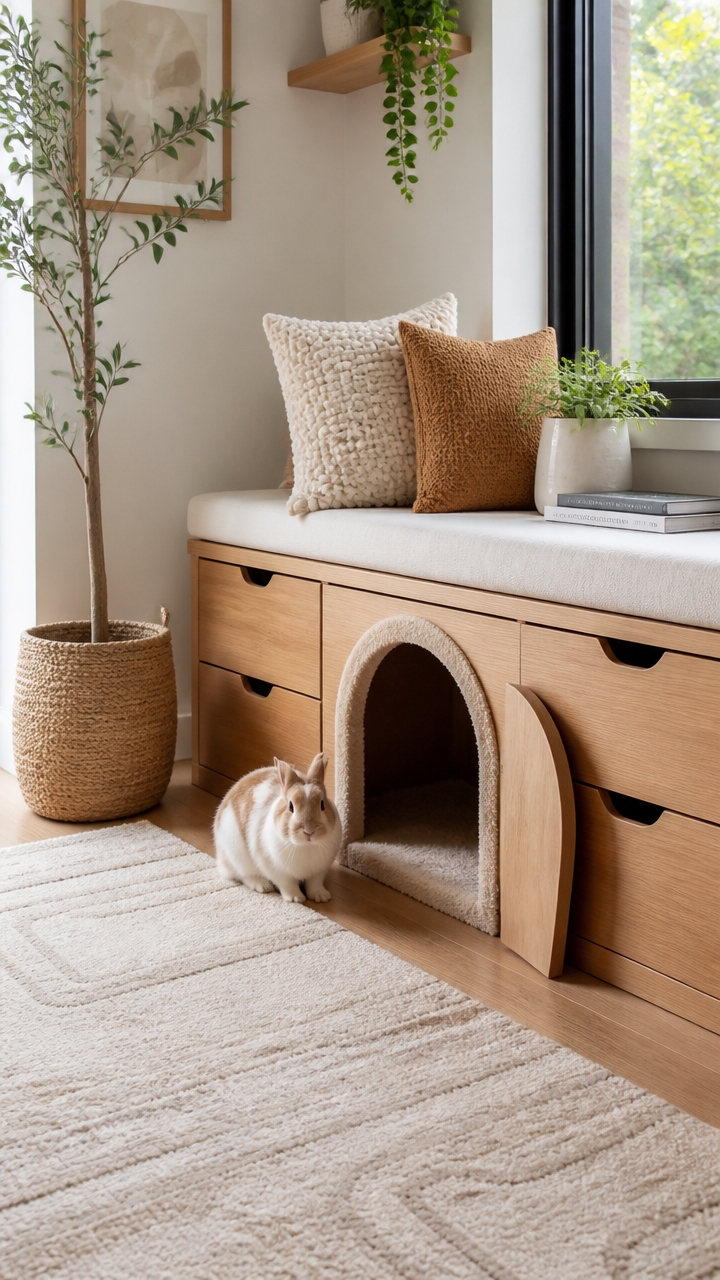 cozy tunnels for safety