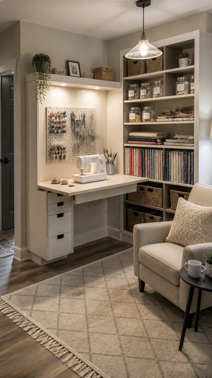 create functional sewing zones