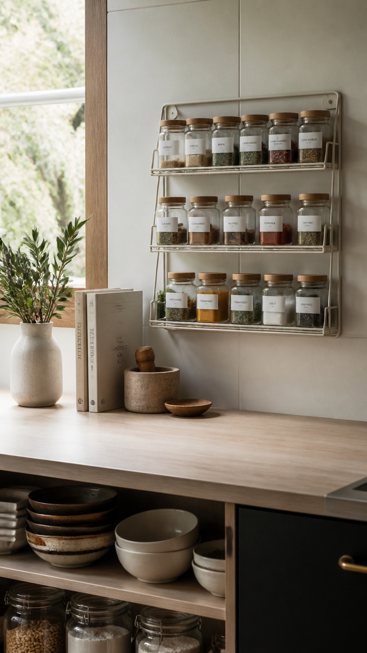 creative storage using household items
