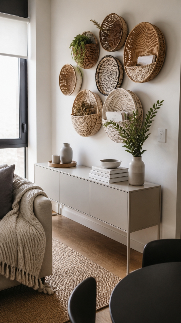 decorative wall storage ideas
