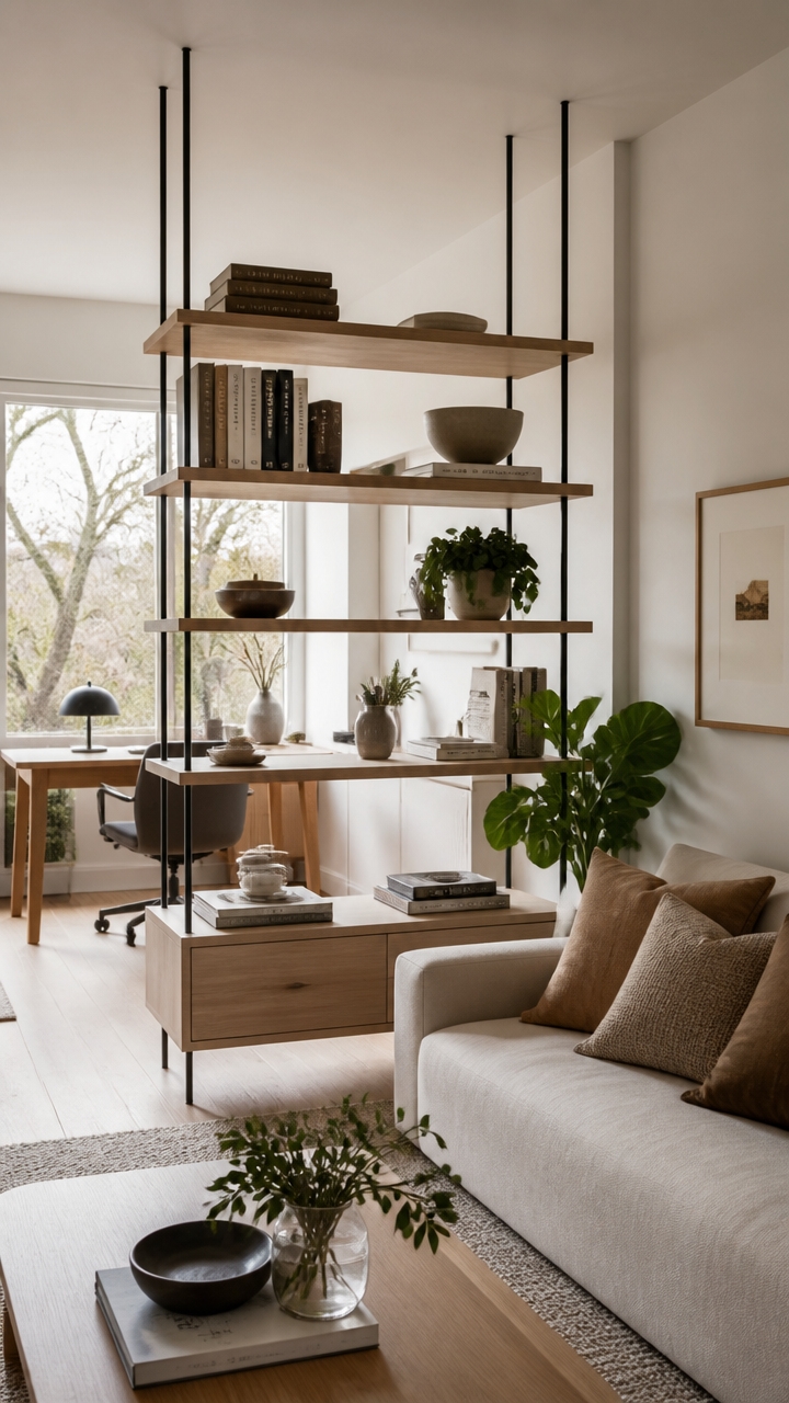 define spaces without walls