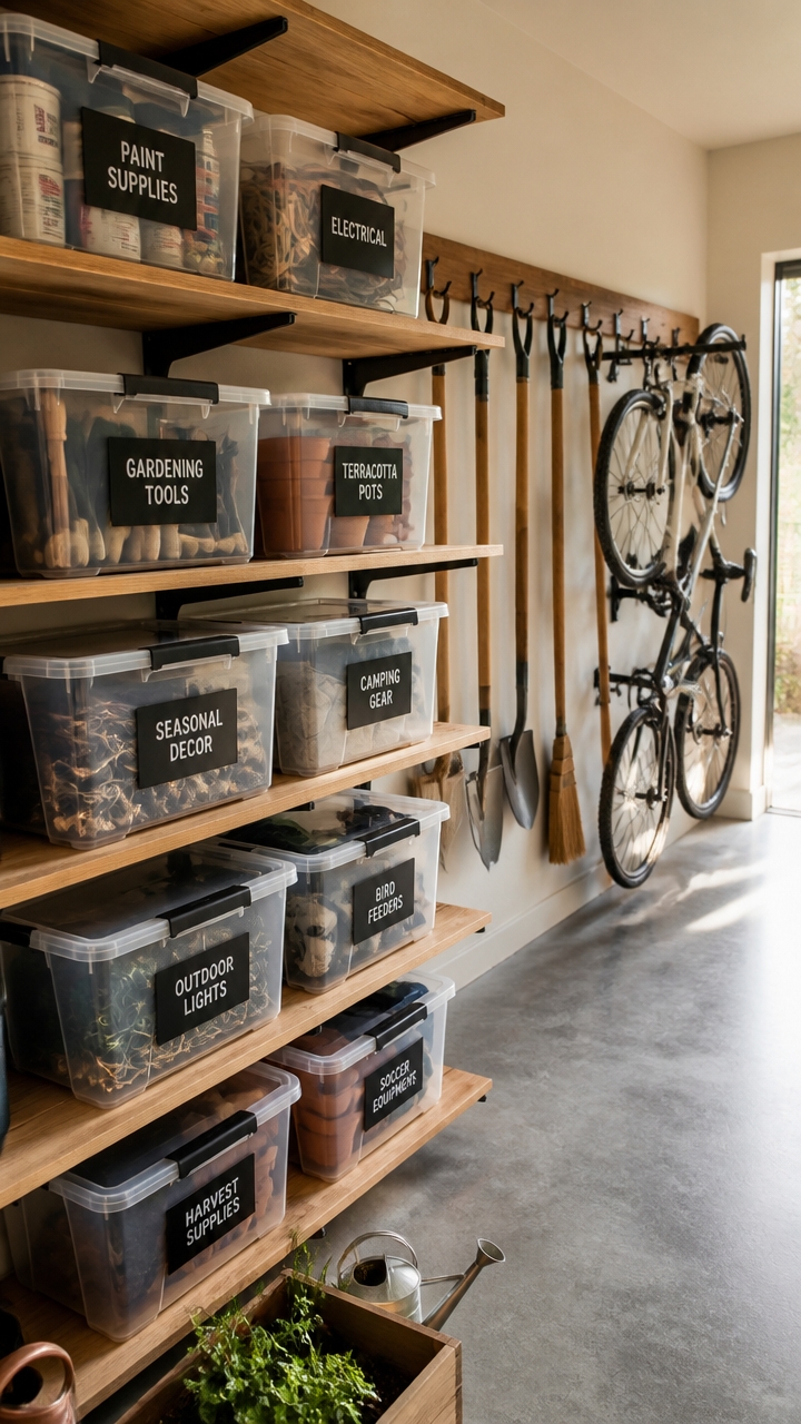 effective garage labeling system