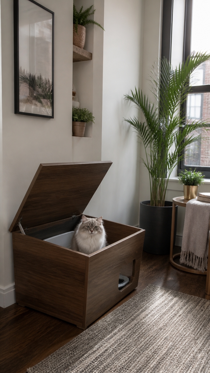 enclosed boxes contain odors