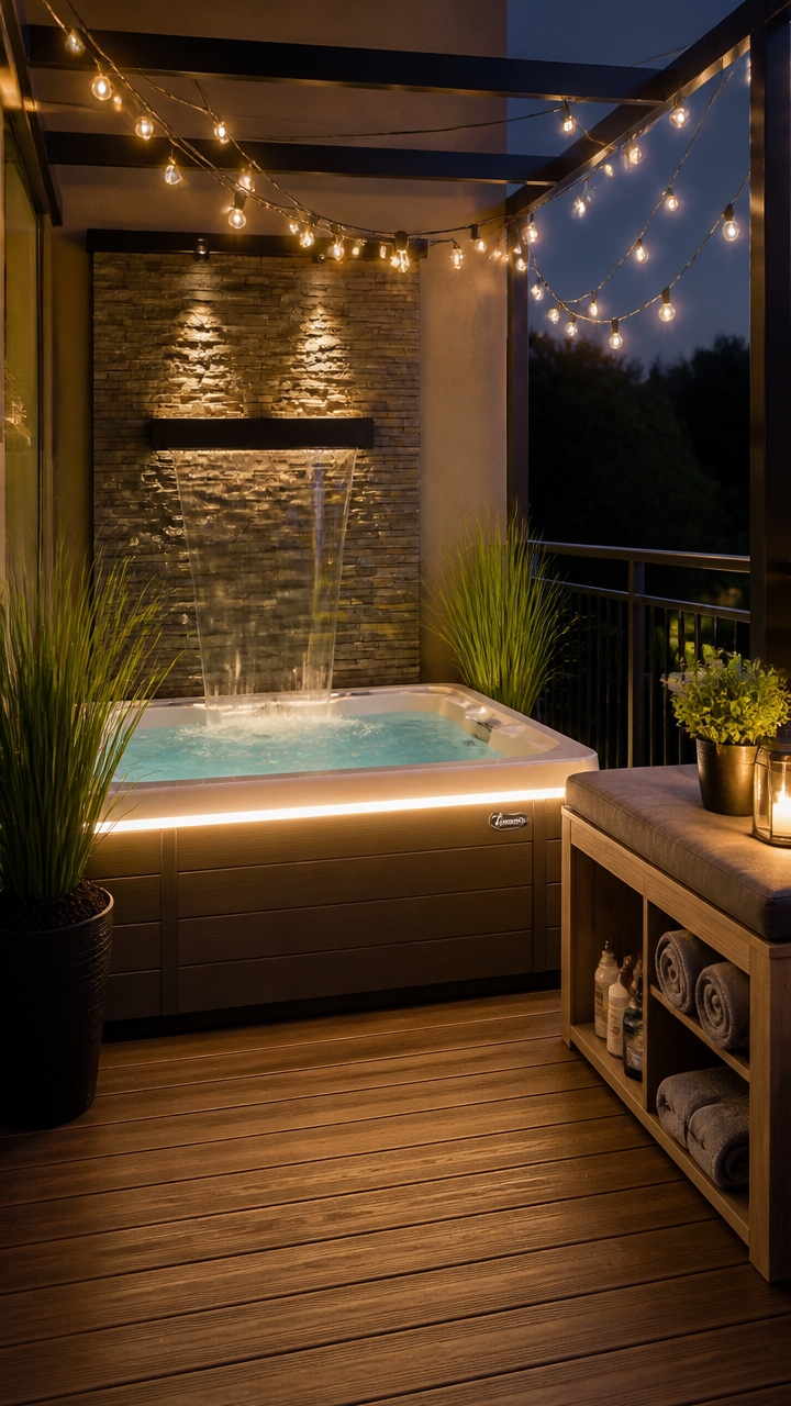 enhance ambiance with lighting