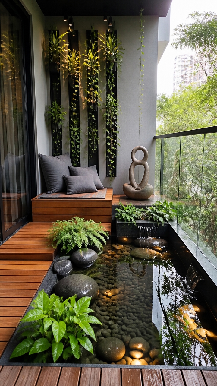 enhance garden with features