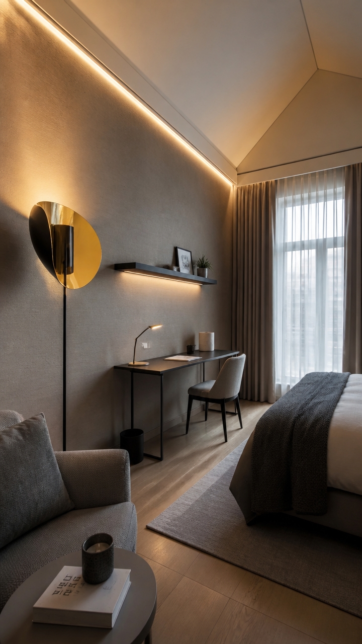 enhance space with lighting