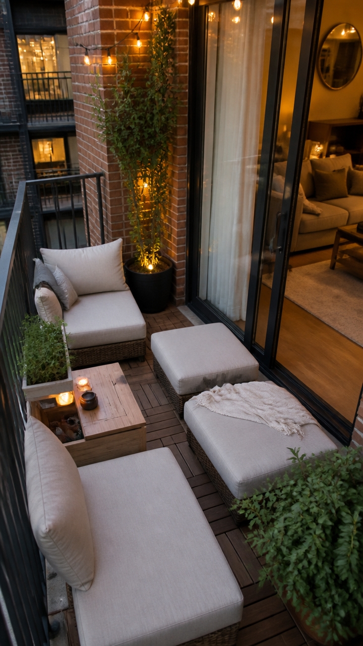 flexible lightweight patio seating