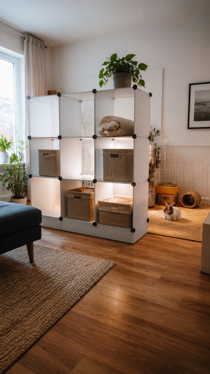flexible safe bunny room divisions