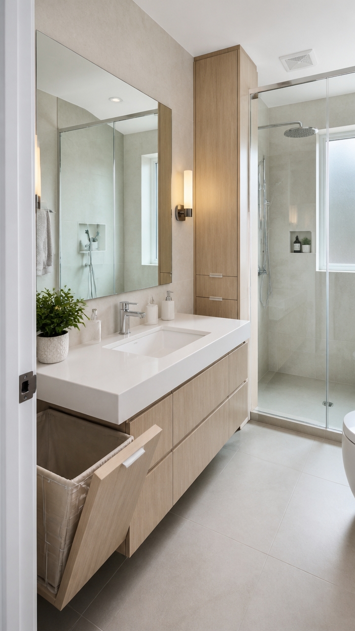 flexible shower curtain solution