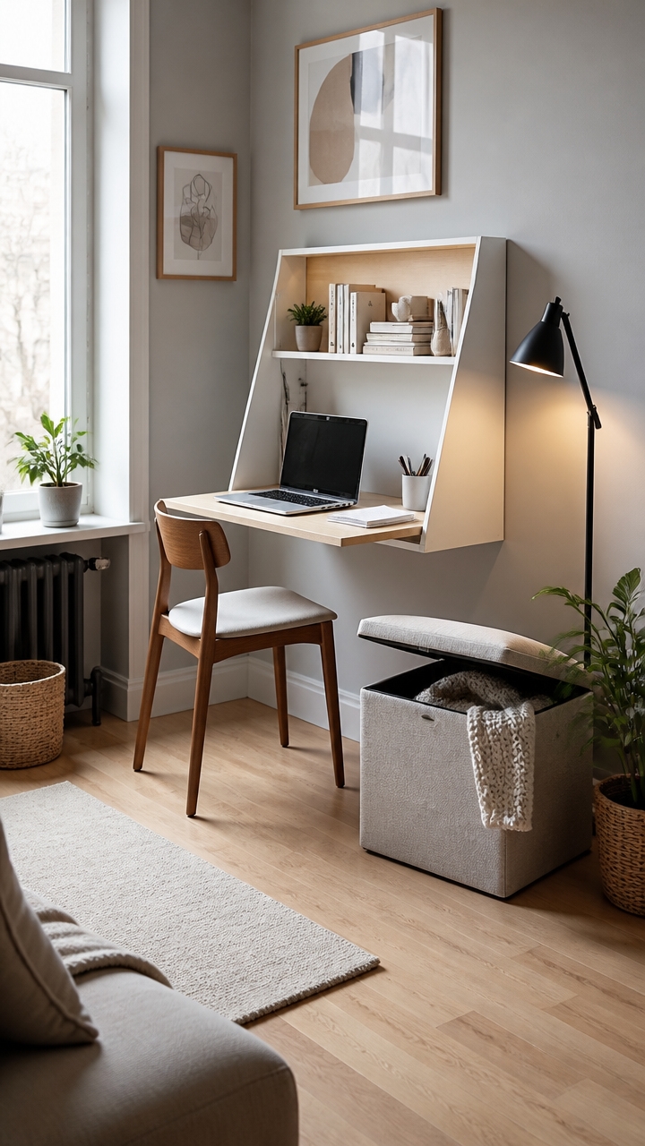 flexible space saving adaptable furniture