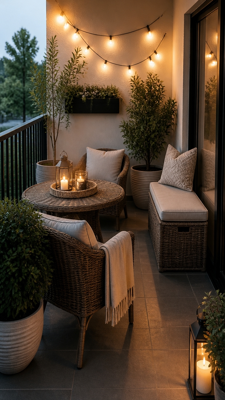 harmonious colorful outdoor accessories